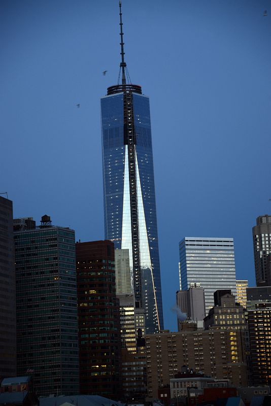 03 New York Financial District One World Trade Center At Dawn From Brooklyn Heights